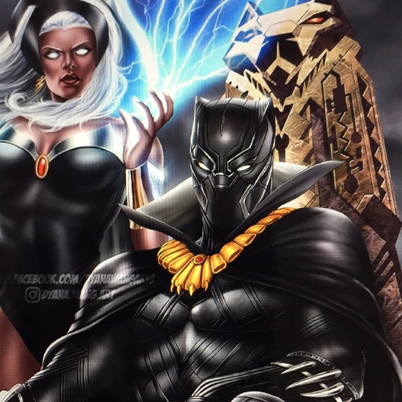 Black Panther Alloy Metal Black Keychain/New - Picture 3 of 4